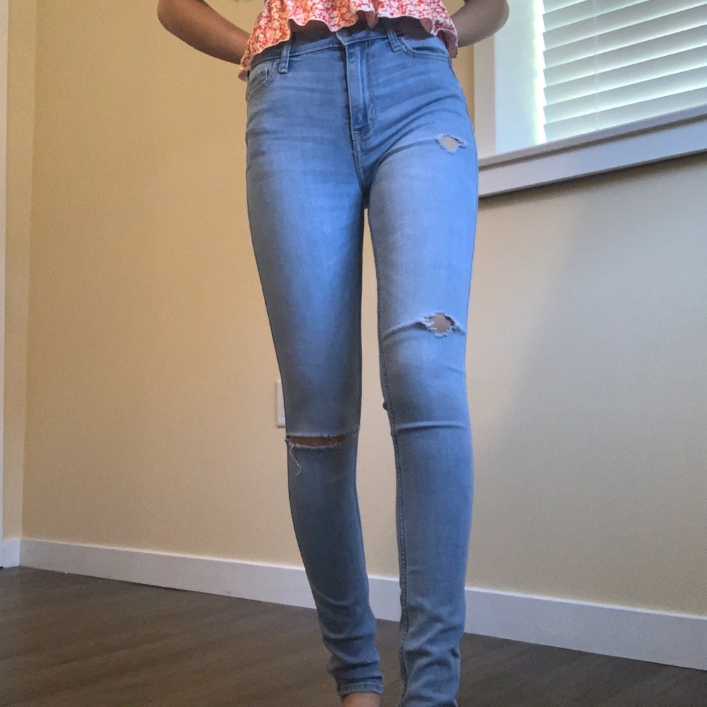 hollister skinny jeans
